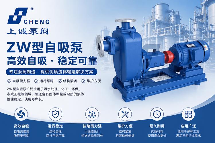 ZW型自吸泵在污水处理中的应用趋势 这些变化正在发生